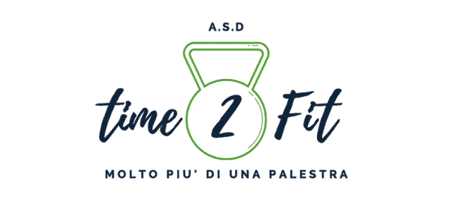Logo A.S.D Time 2 Fit — Molto più di una palestra — Sponsor Magenta Summer Festival